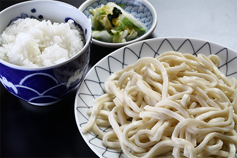 〆のご飯＆うどん